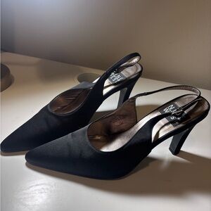 Nine West Elegant Black Pointed Heels